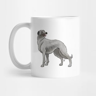 Dog - Scottish Deerhound - Light Gray Mug